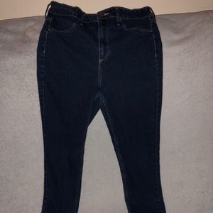 Long jeans high waist for tall people